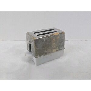 Vintage‎ Hostess Barbie Toaster 1960's Kitchen Brunch Time Breakfast Silver